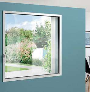 fenetre 1 vantail blanche et double vitrage