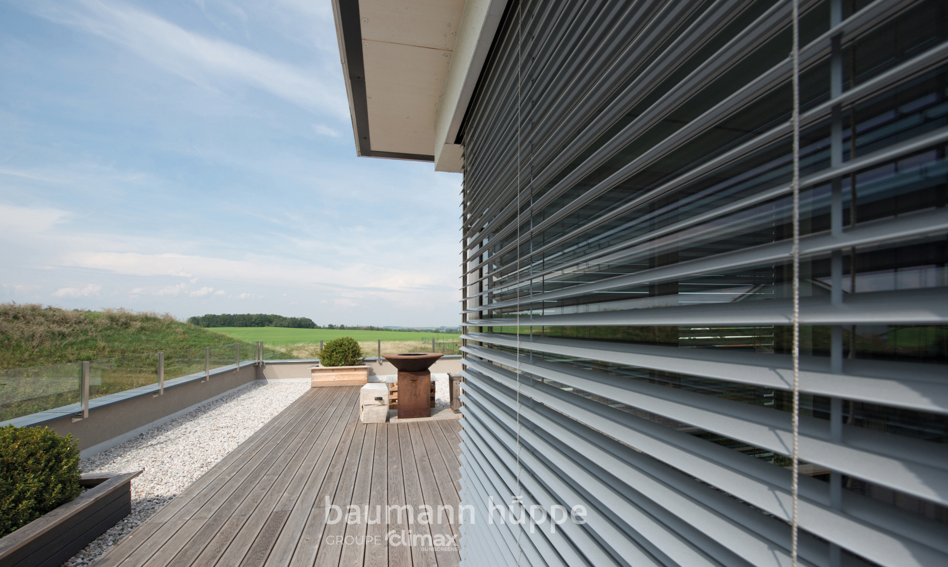Brise-soleil orientable NOVAL 70 mm